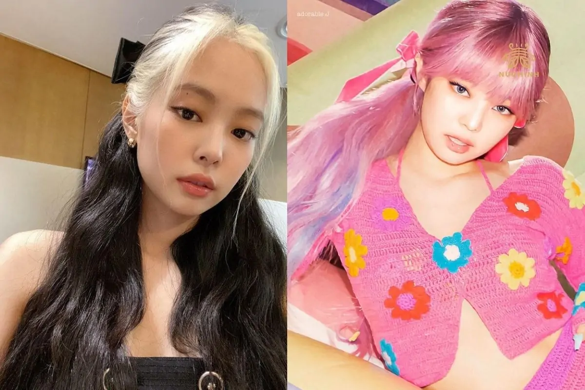 Màu tóc của Jennie BlackPink