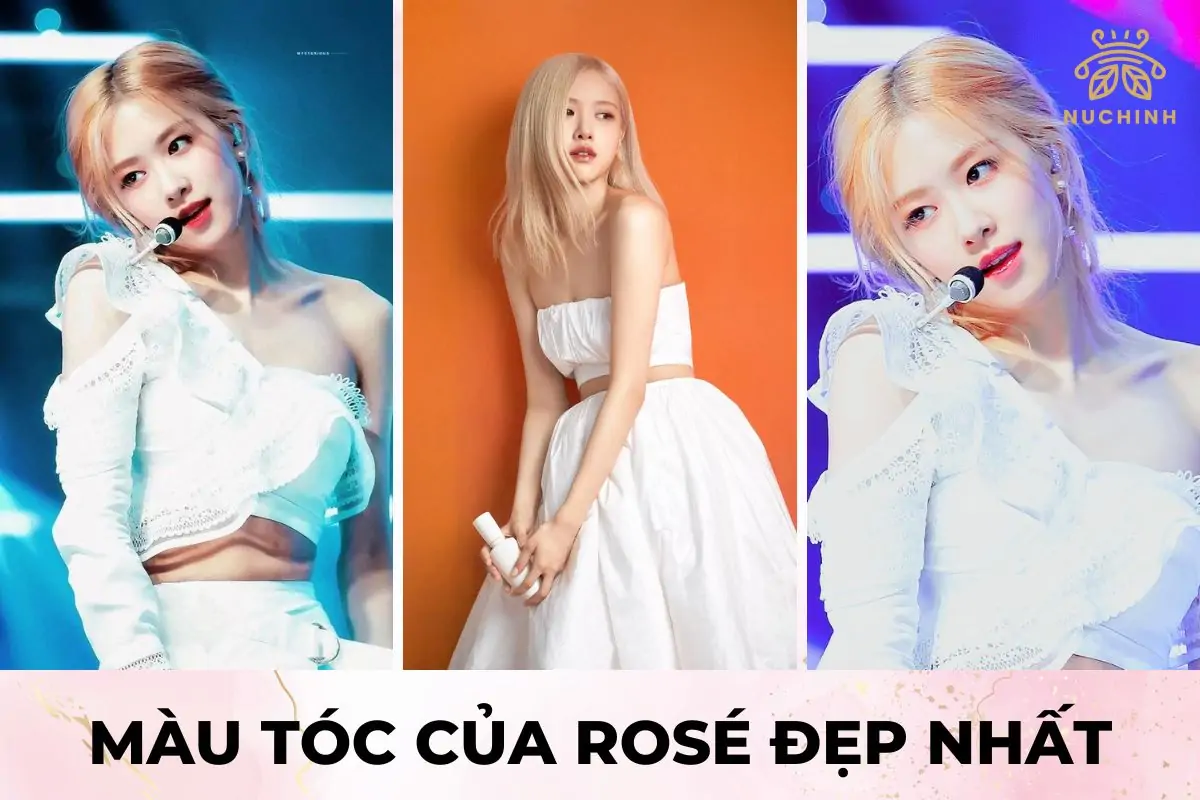 Màu tóc của Rosé