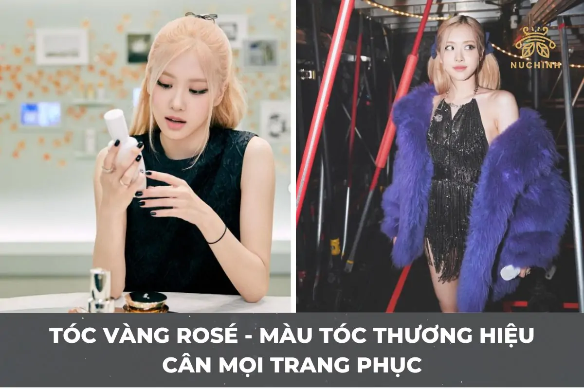 Rosé tóc vàng – Màu tóc thương hiệu từ những ngày đầu debut