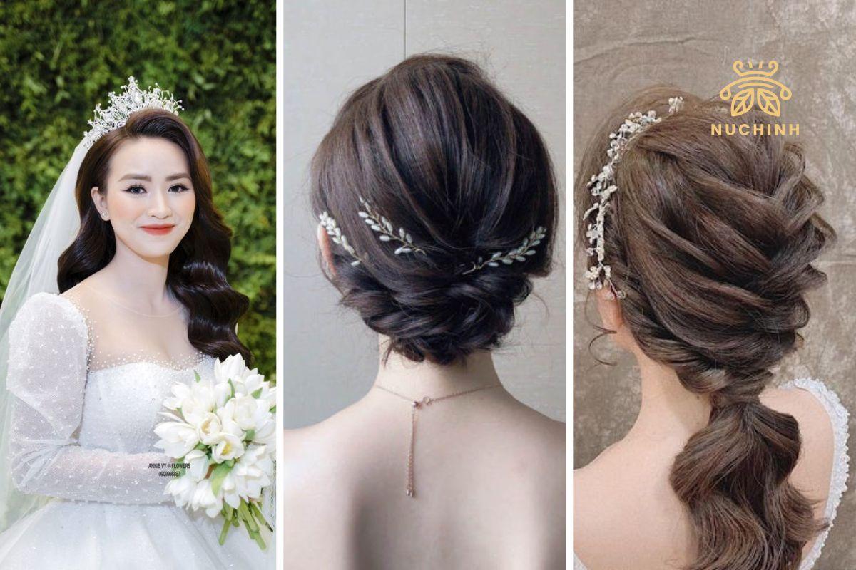 Gợi ý 16 kiểu tóc cô dâu đẹp và sang trọng trong năm 2023 - Beaudy.vn