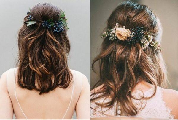 Những kiểu tóc đẹp cho cô dâu tóc ngắn | Dephiendai.vn
