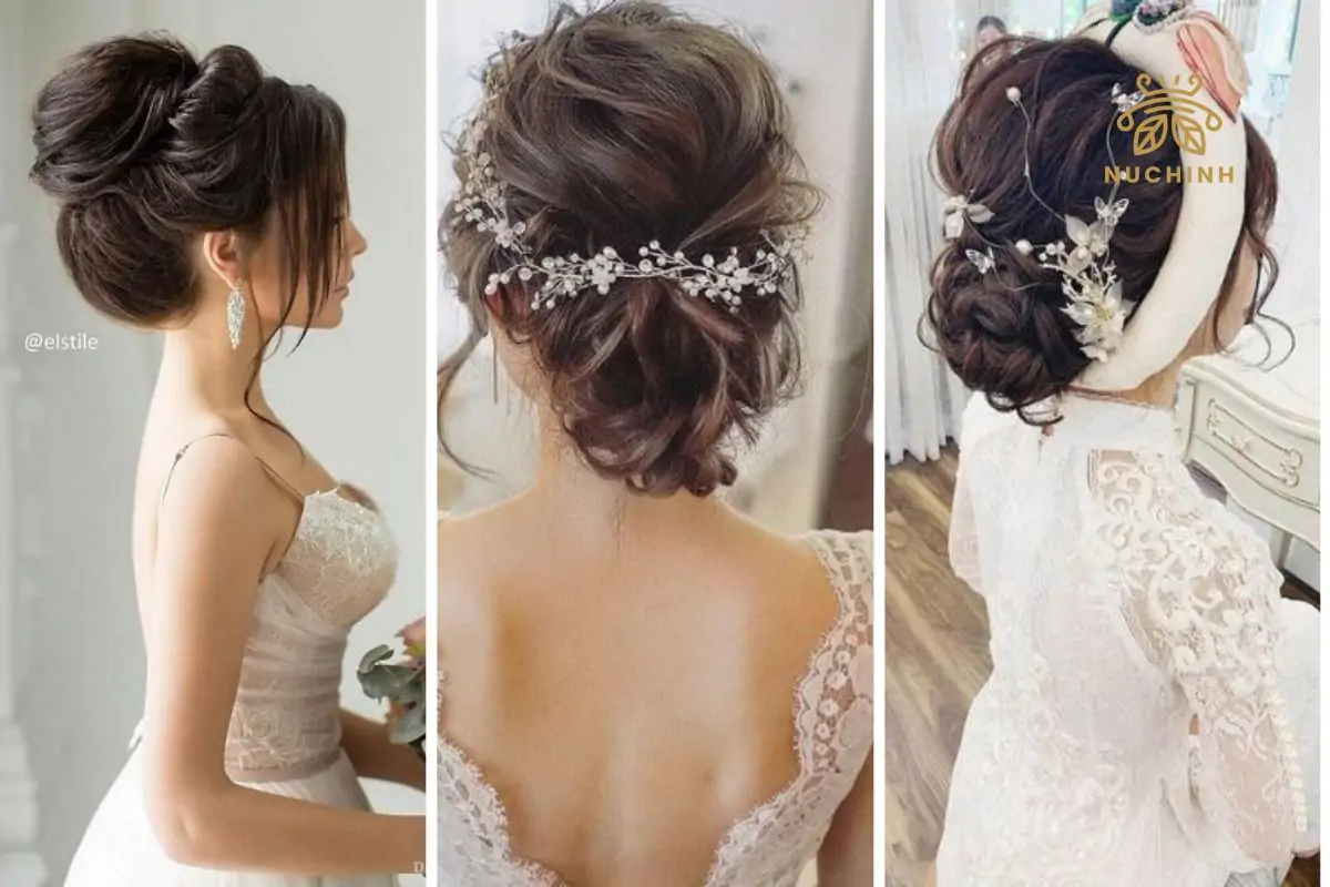 Top 25+ mẫu tóc cô dâu ngắn cực xinh đẹp trong ngày cưới trọng đại