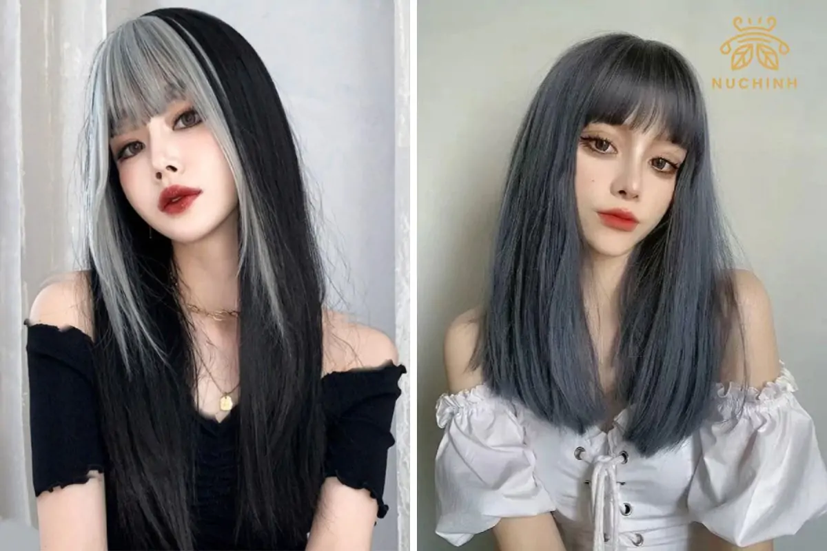 Tóc thẳng ngang lưng Hàn Quốc