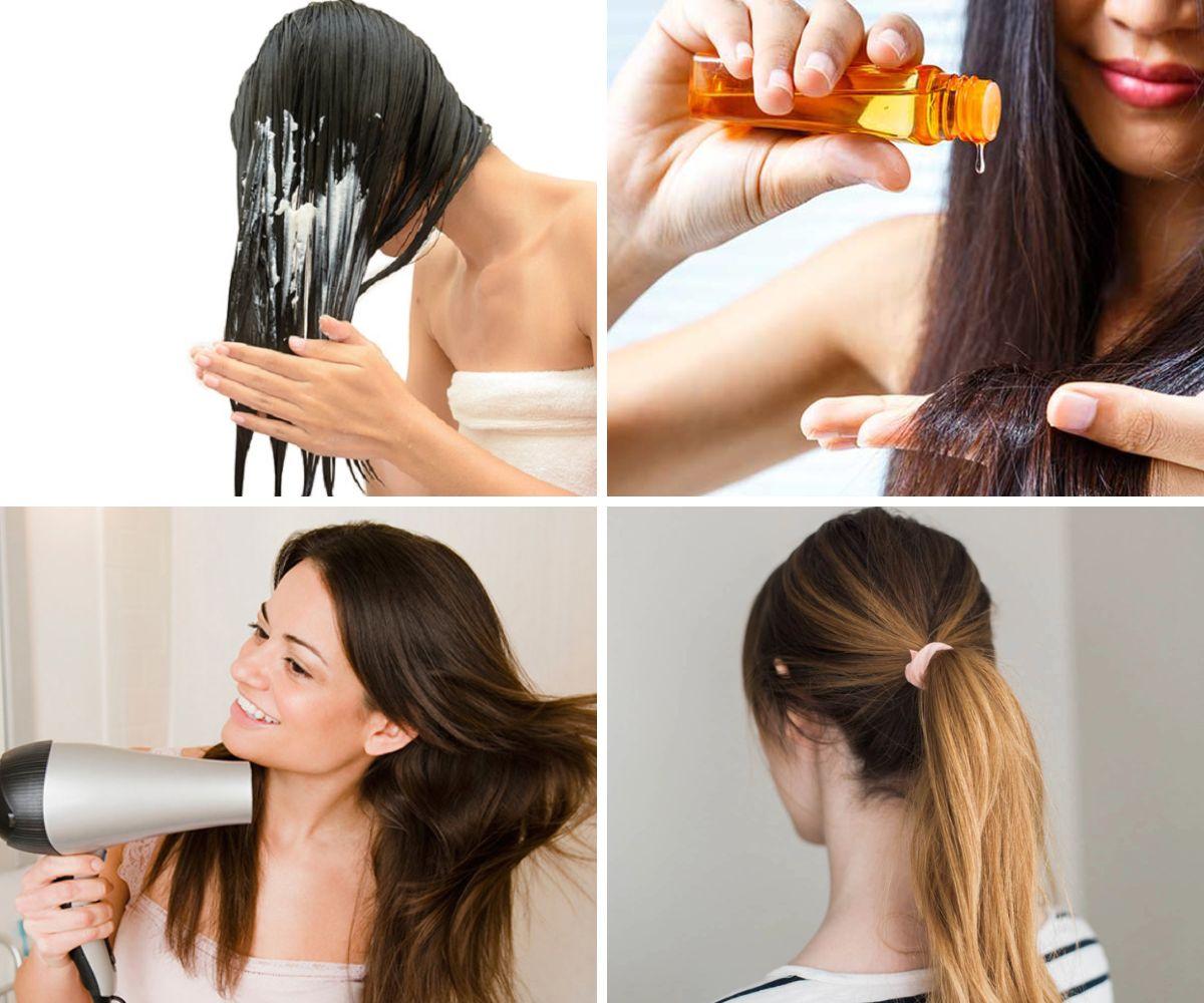 Cách chăm sóc tóc thẳng tự nhiên suôn mượt