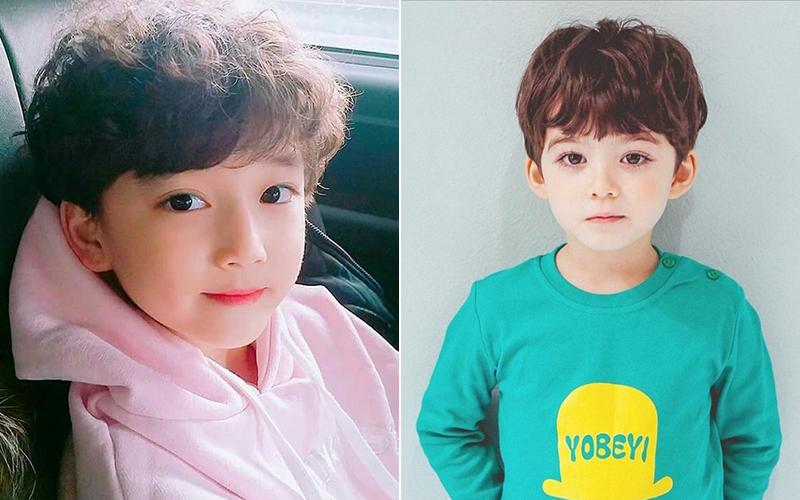 8 kiểu tóc xoăn bé trai Hàn Quốc từ 1-10 tuổi cực đáng yêu