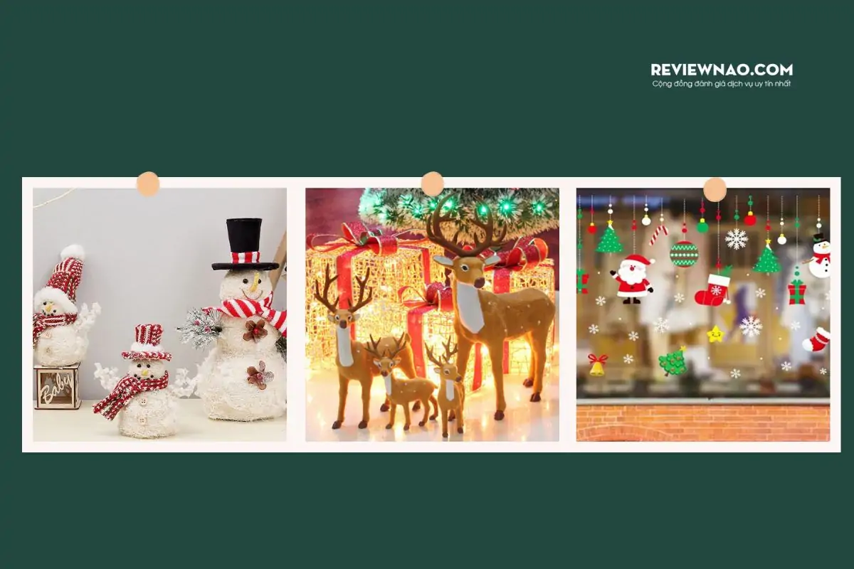 trang trí noel mầm non đơn giản