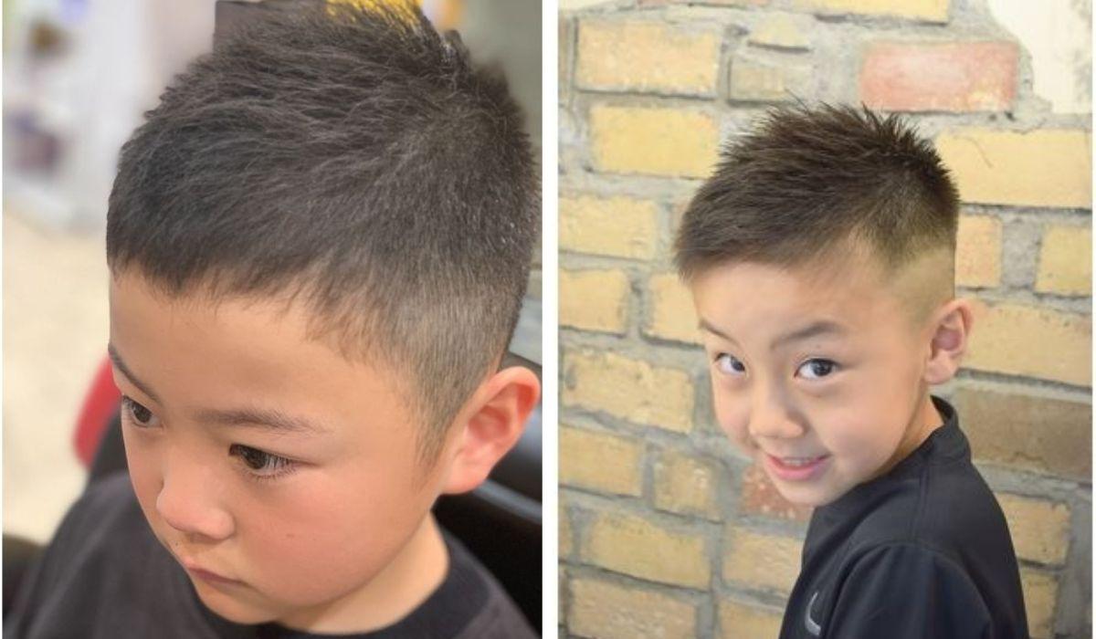 10+ kiểu tóc cho bé trai các bố mẹ nên tham khảo