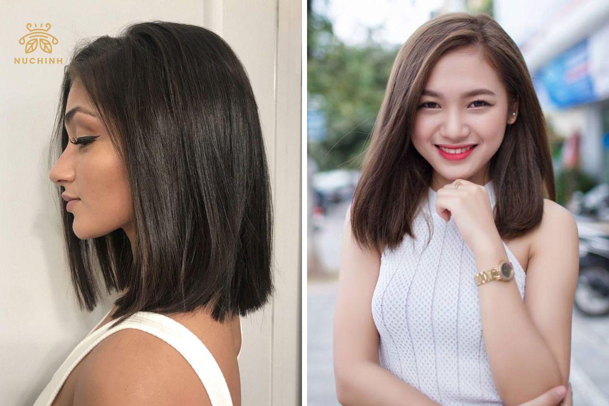 Cần gì đến tiệm cho tốn kém, 7 kiểu tóc duỗi ngắn đơn giản đủ làm bạn nổi  bật » Báo Phụ Nữ Việt Nam