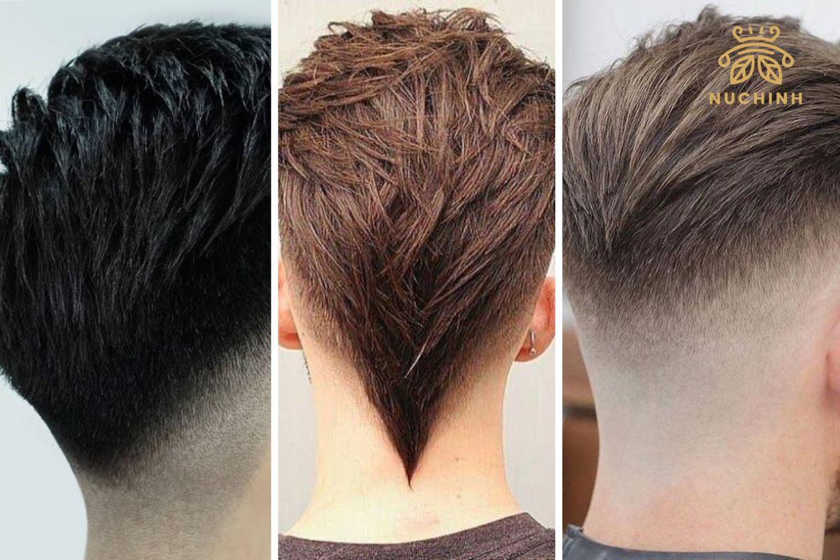 8 kiểu kẻ vạch tóc nam sau gáy chất nhất 2022