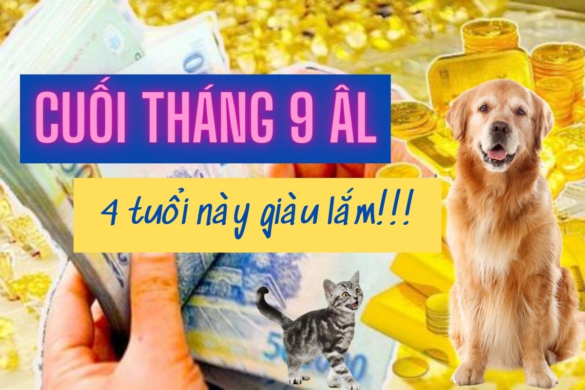 Tuần cuối của tháng 9 Âm lịch: 4 con giáp 'Tiền vào như nước sông Đà, tiền ra nhỏ giọt như cà phê phin'